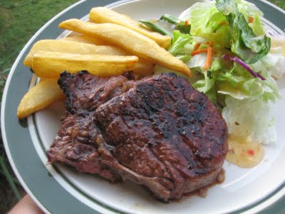 Serving the Steak